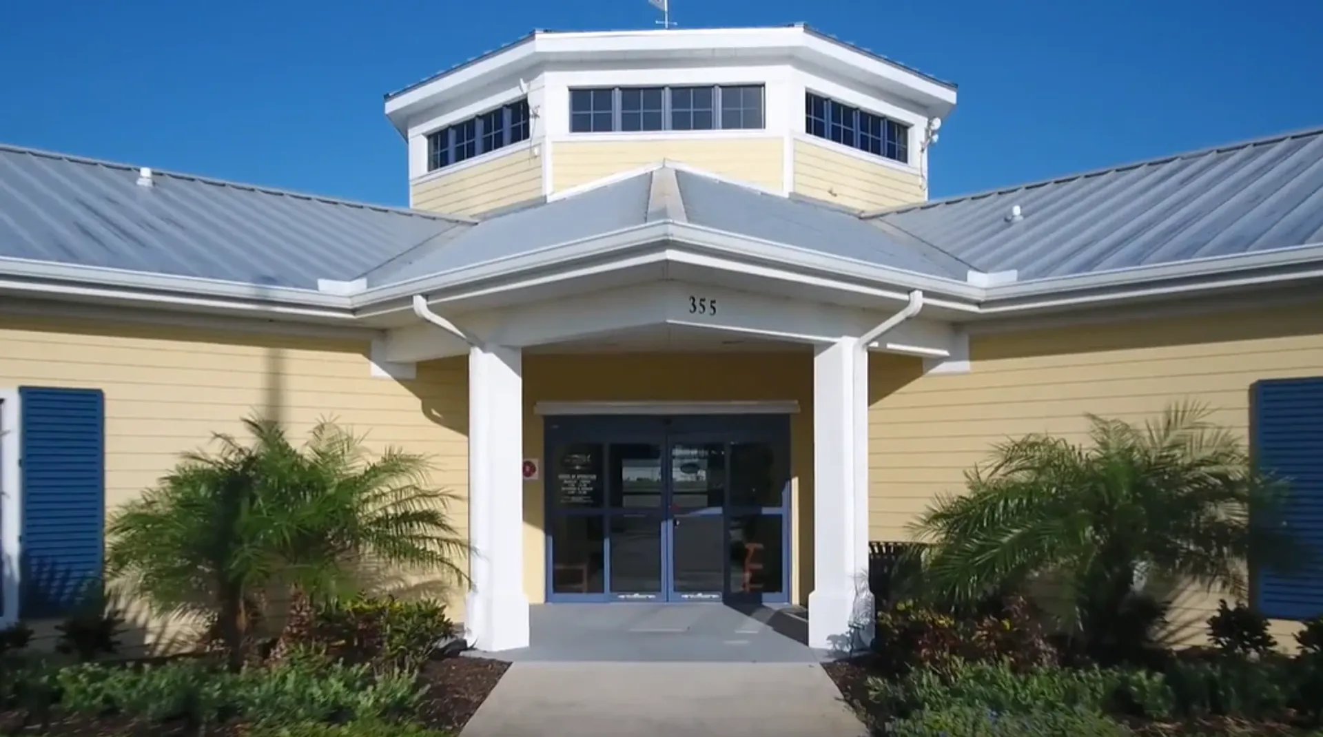 USATS flight training base at Space Coast Regional Airport in Titusville Florida